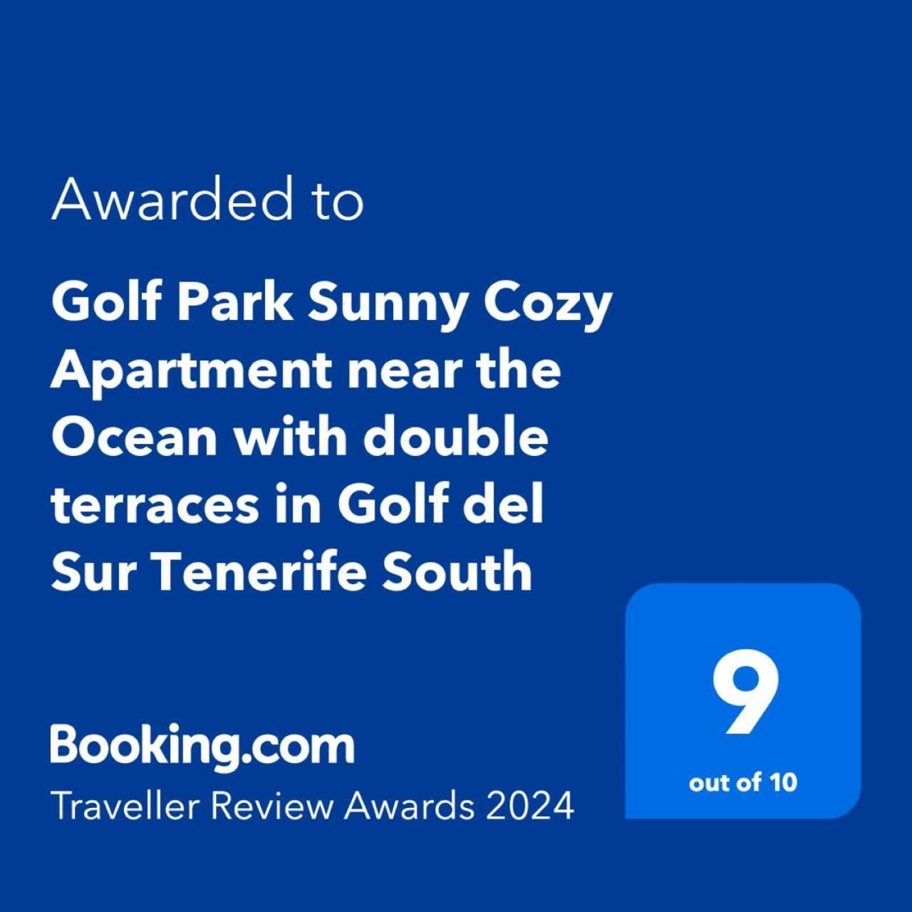 Bookinn Golf Park Sunny Cozy Apartment Near The Ocean With Large Double Terraces, Fiber Wifi, 3 Pools, Bbq Tenerife South San Miguel de Abona Exterior photo
